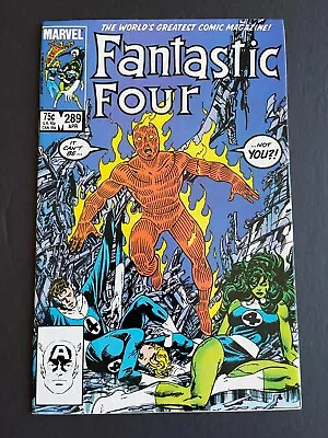 Buy Fantastic Four #289 - Death Of Basilisk (1986) VF- • 1.37£