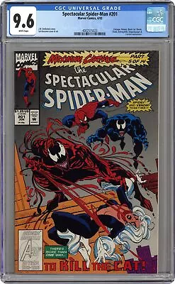 Buy Spectacular Spider-Man Peter Parker #201 CGC 9.6 1993 4002515023 • 43.49£
