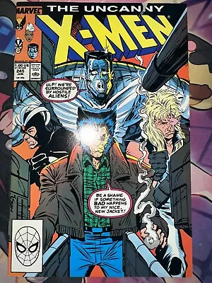 Buy Uncanny X-Men #245 NM+ (1989) Boba Fett Appearance. Rob Liefeld Cover! DC Parody • 11.65£