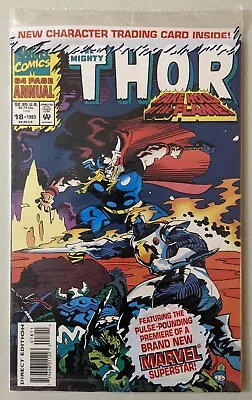 Buy Thor Annual 18 Sealed Polybag 1st Female Loki 1993 Marvel Comics • 11.65£