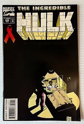 Buy The Incredible Hulk #420 (1994)  In The Shadow Of Aids  Death Of Jim Wilson(NM*) • 5.45£