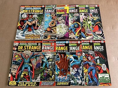 Buy Marvel Premiere #3-14 Complete Doctor Strange Run #10 1st Shuma Gorath MCU Key • 326.17£