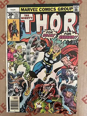 Buy The Mighty Thor, Vol. 1 #257 Marvel Comics 1977 • 4.99£