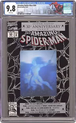 Buy Amazing Spider-Man #365D CGC 9.8 1992 3841220015 1st App. Spider-Man 2099 • 147.56£