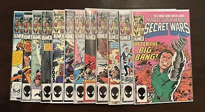 Buy Marvel Super Heroes Secret Wars #1-12* VF/NM - Great Looking Books! • 194.14£