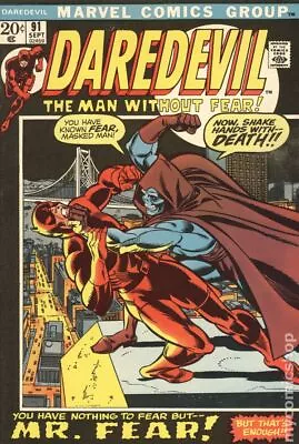 Buy Daredevil #91 VG- 3.5 1972 Stock Image Low Grade • 7.61£