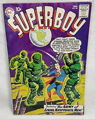 Buy SUPERBOY #86 (1961) 1st APP OF PETE ROSS 4TH APP OF THE LEGION • 50.48£