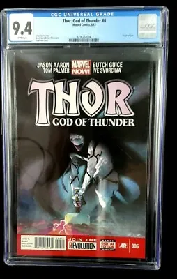Buy Thor God Of Thunder #6 CGC 9.4 Origin Of Gorr. Villian For Love And Thunder  • 59.01£