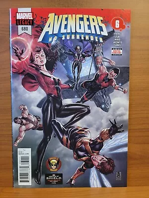Buy Avengers #680 VF Marvel 2018 No Surrender 6 • 4.13£