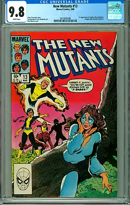 Buy NEW MUTANTS 13 CGC 9.8 WP 1st CYPHER MAGMA New Non-Circulated CASE MARVEL 1984 • 63.93£