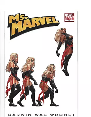 Buy Ms. Marvel # 31 * Variant * Marvel Comics * 2008 * Near Mint • 3.10£