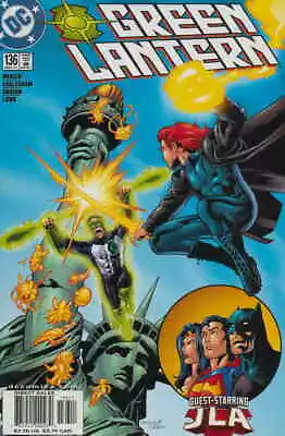 Buy Green Lantern (3rd Series) #136 VF; DC | Statue Of Liberty JLA - We Combine Ship • 4.64£