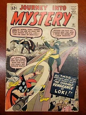 Buy Journey Into Mystery #88 | 1963 | 2nd Loki | Vs. Loki | Kirby, Ditko & Lee | Key • 229.10£