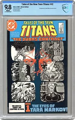 Buy New Teen Titans #42 CBCS 9.8 1984 21-2740C73-023 • 77.66£