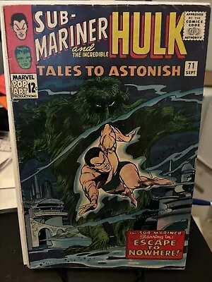 Buy Tales To Astonish #71,74,77,86,87,88,94,97,98 Low Grade Marvel Silver Age • 37.86£