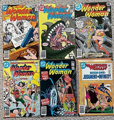 Buy Wonder Woman #240 252 257 268 274 291 Bronze Age COMIC BOOK Lot (DC Comics) • 27.18£