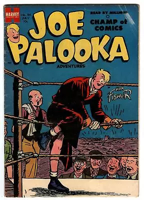 Buy Joe Palooka Adventures #84 July 1954 Lil Max, Harvey Comics Boxing Ring Cover • 19.41£