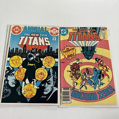 Buy THE NEW TEEN TITANS #10(2ND APPEARENCE DEATHSTROKE) 🔥🔥 Annual #2 Lot 1st App • 15.52£