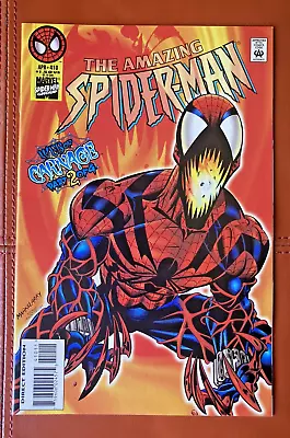 Buy Amazing Spider-Man #410 VF/VF+ KEY! 1st App. Spider-Carnage! Marvel Comics 1996 • 23.26£