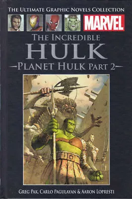 Buy Marvel Graphic Novels Collection - Incredible Hulk Planet Hulk Part 2- Volume 86 • 13.50£