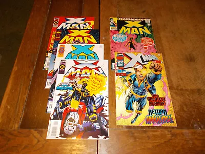 Buy X-Man 1-4, 1 2 3 4 + Minus 1 + 1996 Special - Marvel 1995 Age Of Apocalypse • 17.99£