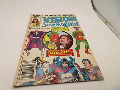 Buy Vision And The Scarlet Witch  #12 Paul Bettany & Elizabeth Olsen  UNGRADED • 23.29£