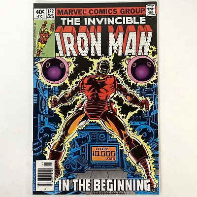 Buy The Invincible Iron Man #122 Origin Of Tony Stark Marvel Comics 1979 Bag & Board • 9.33£
