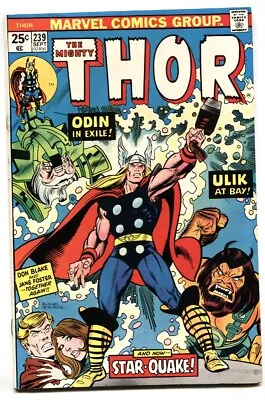 Buy Thor #239-comic Book-1st Appearance Of Heliopians-MARVEL Comic Book VF • 40.93£