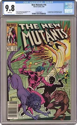 Buy New Mutants #16 CGC 9.8 1984 1243279015 1st App. Warpath • 345.59£