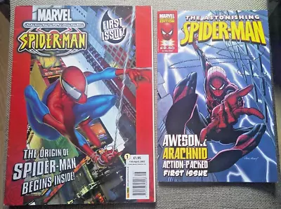 Buy Ultimate Spider-man No.1  & Astonishing Spider-man No.1  Origin Issue ! Nice ! • 1.99£
