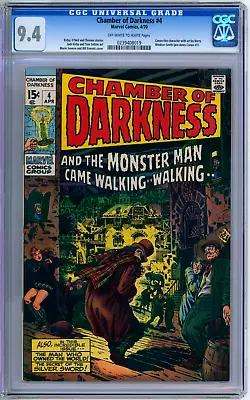 Buy Chamber Of Darkness 4 CGC Graded 9.4 NM Marvel Comics 1970 • 194.11£