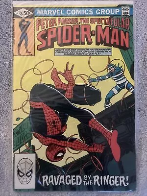 Buy Spectacular Spider-man #58 Marvel 1981 Cents Copy • 4.95£