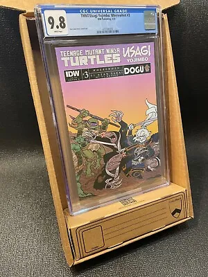 Buy Teenage Mutant Ninja Turtles/Usagi Yojimbo, WhereWhen #3 (2023) CGC 9.8 • 50.48£