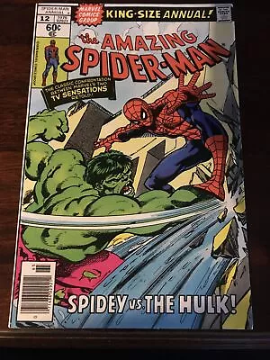 Buy The Amazing Spider-man #12 Spidey Vs The Hulk KING SIZE ANNUAL EDITION NM • 77.65£
