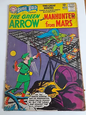 Buy Brave And The Bold #50 Oct 1963 Good+ 2.5 Green Arrow And Martian Manhunter • 9.99£