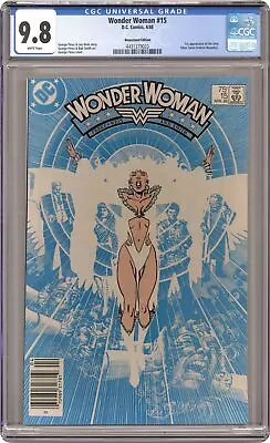 Buy Wonder Woman #15N CGC 9.8 1988 4431379023 • 271.81£