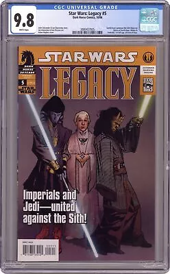 Buy Star Wars Legacy #5 CGC 9.8 2006 3880457005 • 104.84£