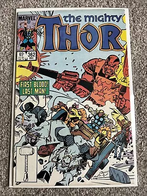 Buy Marvel Comics - The Mighty Thor #362 - Classic Walt Simonson Story And Art! • 1.99£