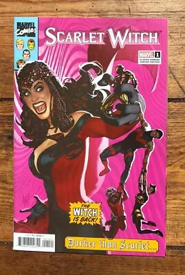 Buy Scarlet Witch 1 Adam Hughes Variant 1st App Mcu Darcy Lewis Nm 1st Print Unread • 9.50£