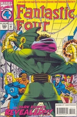 Buy FANTASTIC FOUR #392 F, Direct Marvel Comics 1994 Stock Image • 2.33£