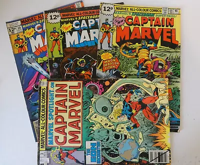 Buy Captain Marvel 4 Comics # 3,58,59 & 60 - All Good • 10£