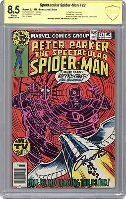 Buy Spectacular Spider-Man Peter Parker #27 CBCS 8.5 Newsstand SS Jim Shooter 1979 • 81.54£