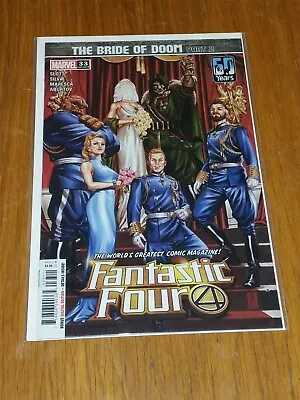 Buy Fantastic Four #33 Nm+ (9.6 Or Better) August 2021 Marvel Comics • 5.25£