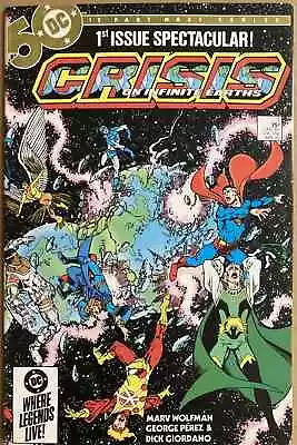 Buy Crisis On Infinite Earths Series 1 - 10 ( 10xComics ) 1985 DC Comics • 94£