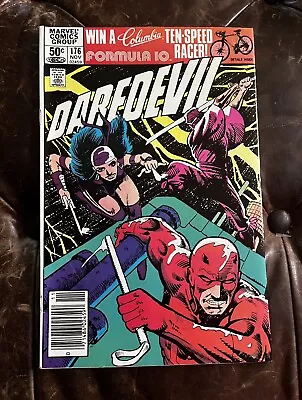 Buy DAREDEVIL #176 (1981) COVER AND INTERIOR ART BY FRANK MILLER, 1st App Stick!!! • 9.64£