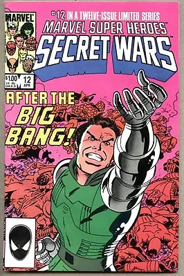 Buy Marvel Super-Heroes Secret Wars #12-1985 Fn Giant-Size Super Heroes Last Issue • 7.76£