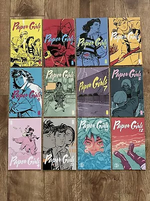 Buy Paper Girls #1-23 Near Complete Set/run Image Comics 2015 23 ISSUES!! • 10£