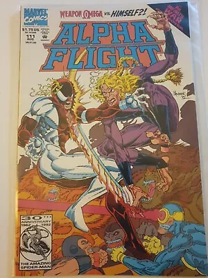 Buy Alpha Flight #111 Marvel Comics Aug 1992 NM +Bagged, Infinity War Crossover • 1.99£