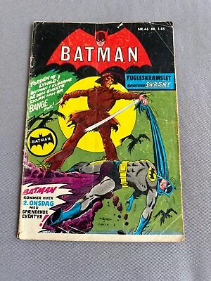 Buy Batman #189 1st Scarecrow DENMARK Foreign Edition Scarce Htf • 69.89£
