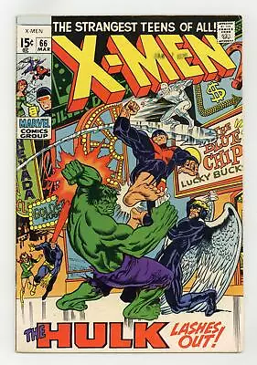 Buy Uncanny X-Men #66 VG+ 4.5 1970 • 116.49£